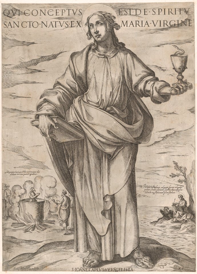 St. John the Evangelist, from 'Christ, Mary and the Apostles' MET DP857454