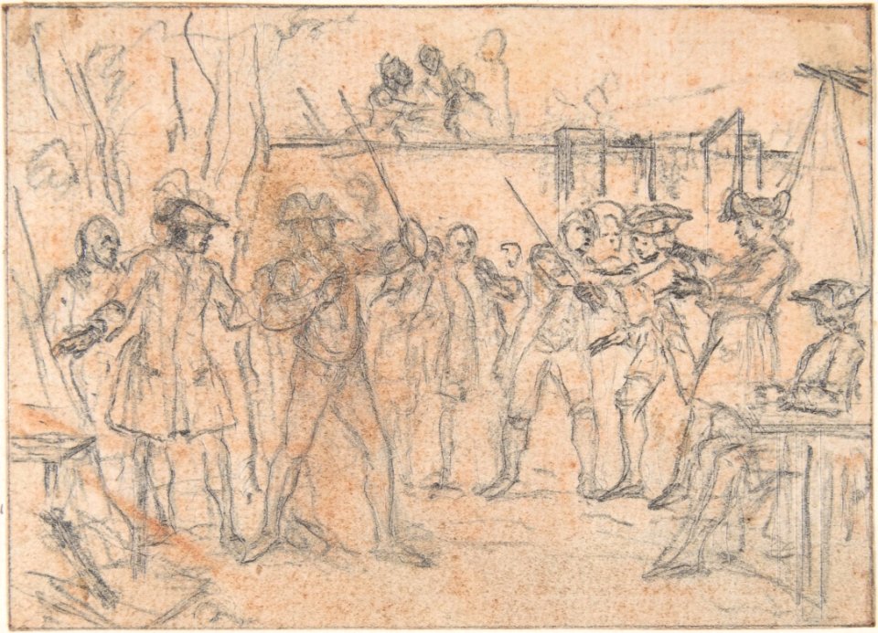 Study for an Engraving of "Songs in the Opera of Flora" MET DP806563