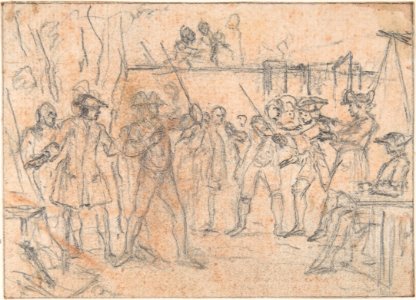 Study for an Engraving of "Songs in the Opera of Flora" MET DP806563