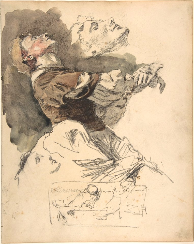 Study of a Female Dancer MET DP803806