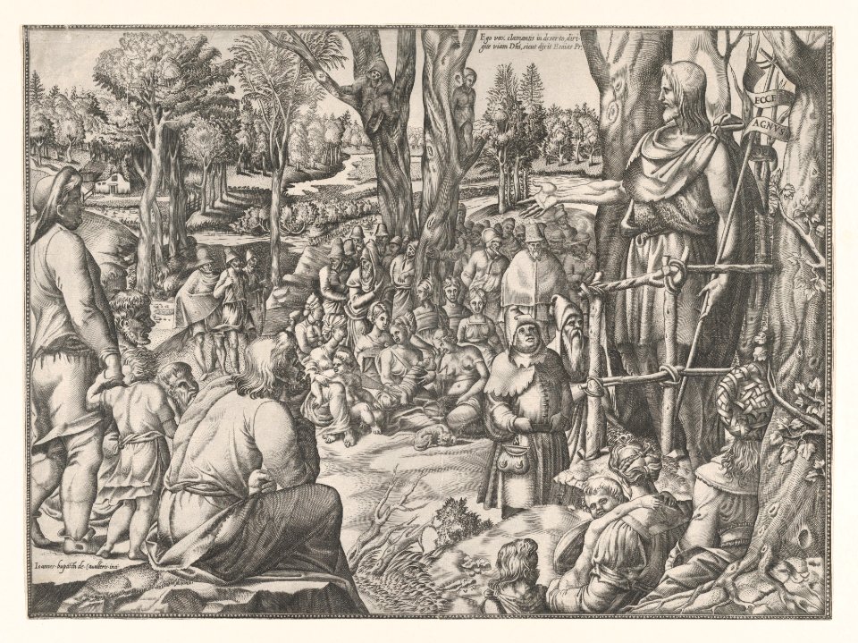 St. John Preaching in the Desert MET DP856881