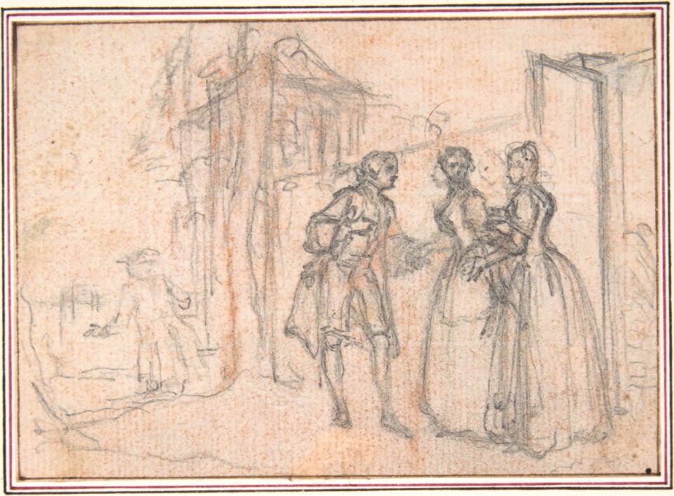 Study for an Engraving of "Songs in the Opera of Flora" MET DP806571