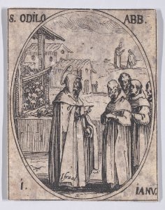 St. Odilo, Abbot Met DP890790
