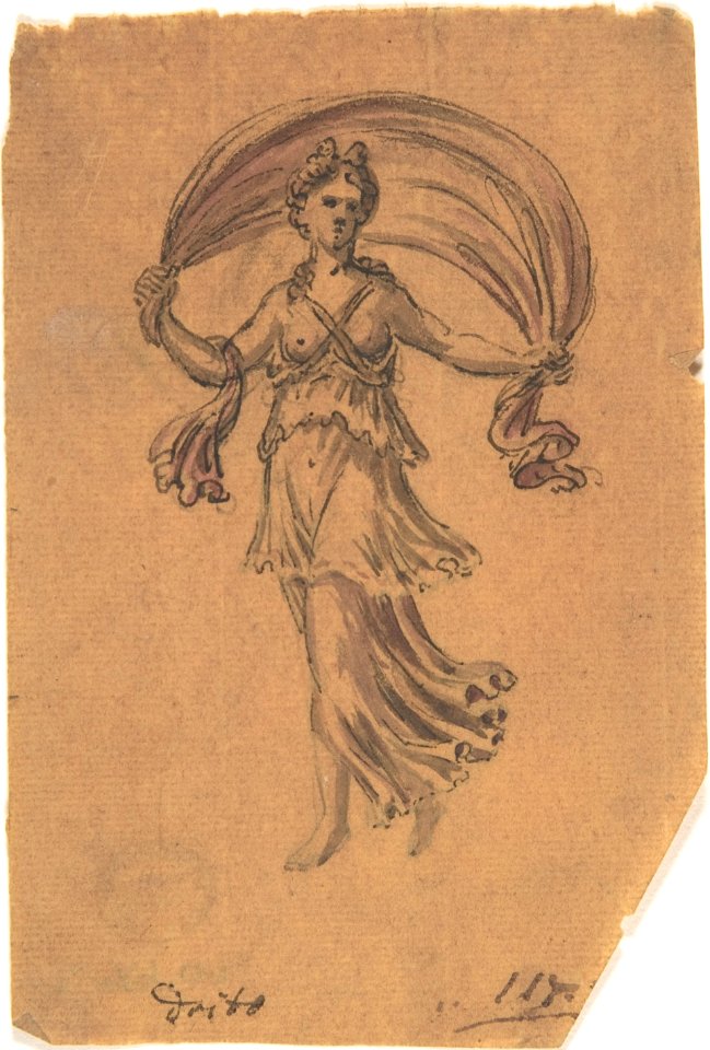 Study of a Classical Female Figure (Night) MET DP804123