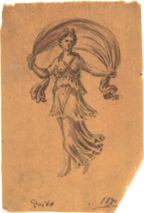Study of a Classical Female Figure (Night) MET DP804123