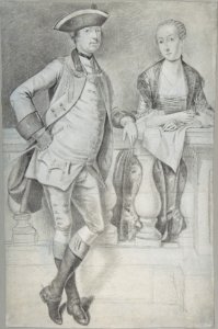 Study for a Portrait of an Officer and His Wife MET DP805645