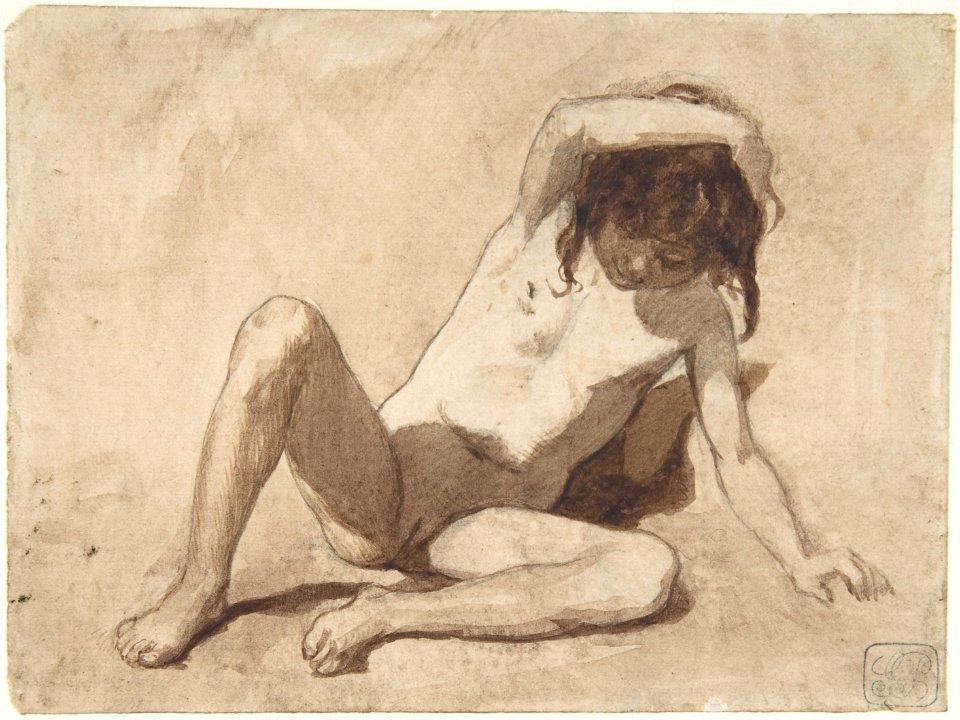 Study of a Nude Young Girl MET DP804362