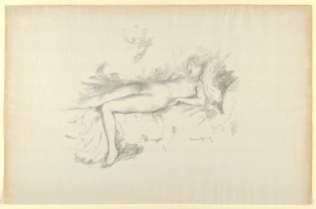 Study from the Nude, Figure Reclining MET DP844304