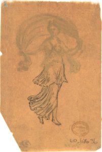 Study of a Classical Female Figure (Night) MET DP804124