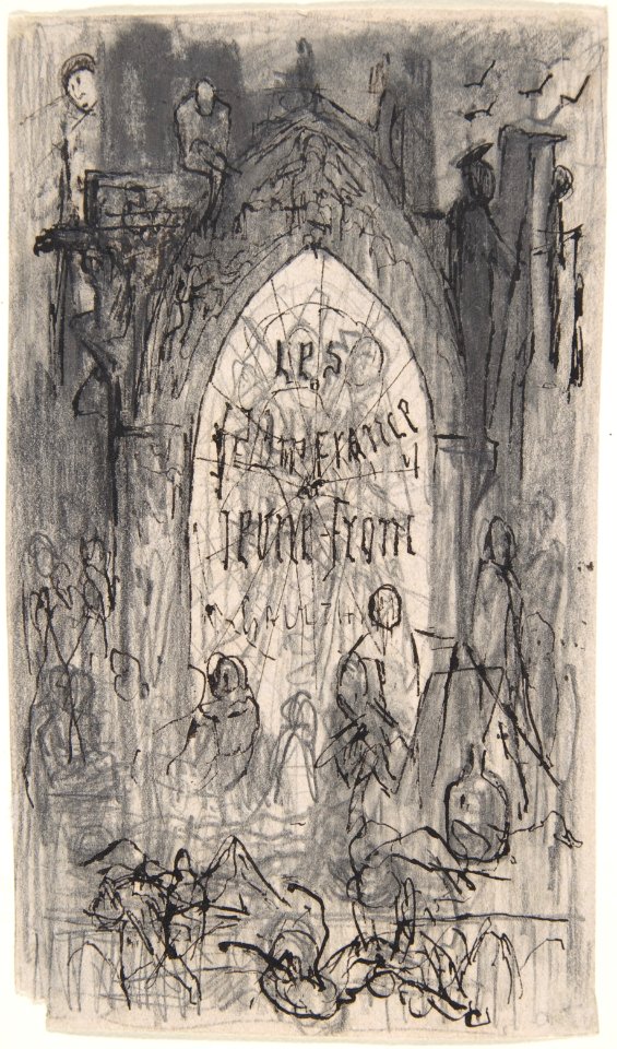 Study for frontispiece for "Les Jeunes France" by Theophile Gautier MET DP802639
