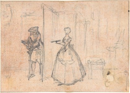 Study for an Engraving of "Songs in the Opera of Flora" MET DP806573