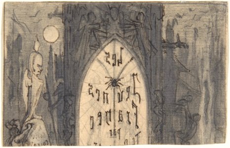 Study for frontispiece for "Les Jeunes France" by Theophile Gautier MET DP802640