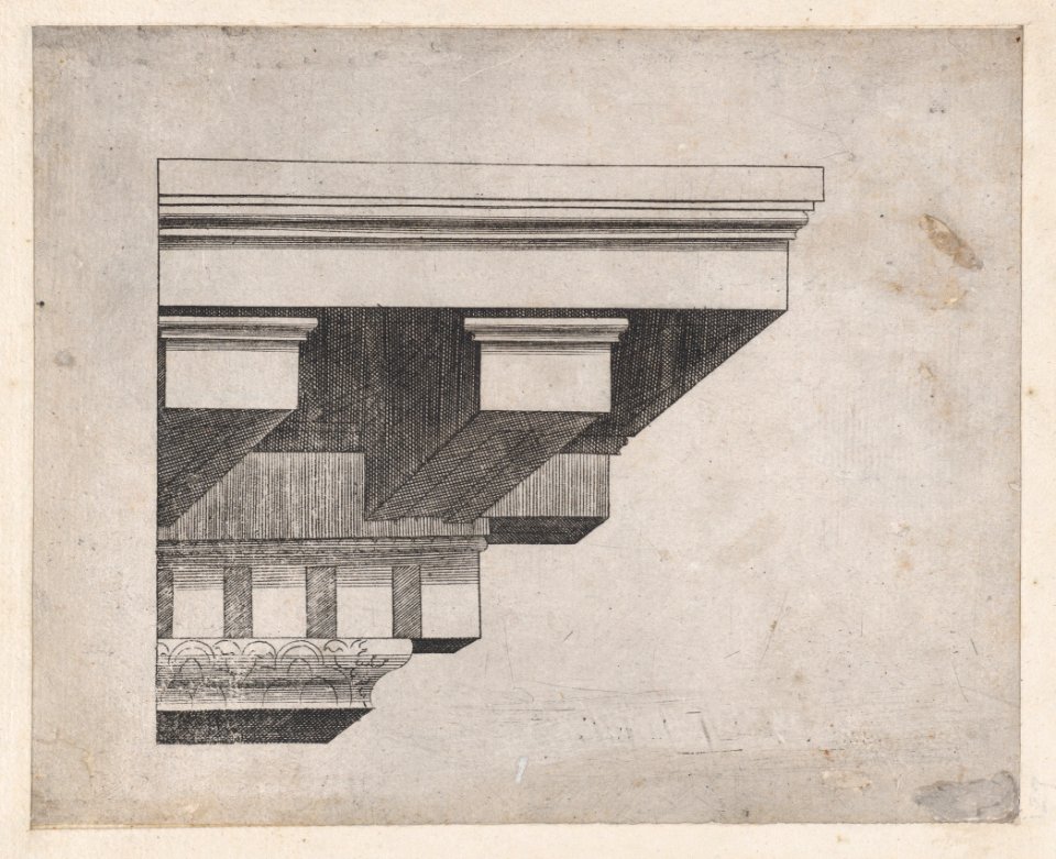 Speculum Romanae Magnificentiae- Cornice MET DP870163