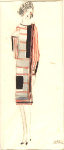 Summer dress- Costume design for Kunstgewerbeschule, Wien MET DP803836