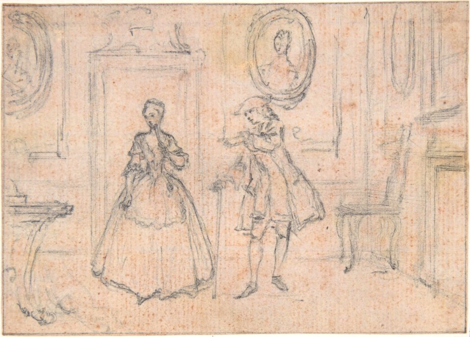 Study for an Engraving of "Songs in the Opera of Flora" MET DP806576