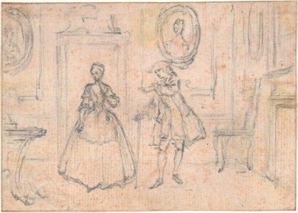 Study for an Engraving of "Songs in the Opera of Flora" MET DP806576