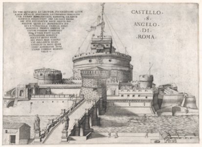 Speculum Romanae Magnificentiae- Castello Sant' Angelo MET DP874500