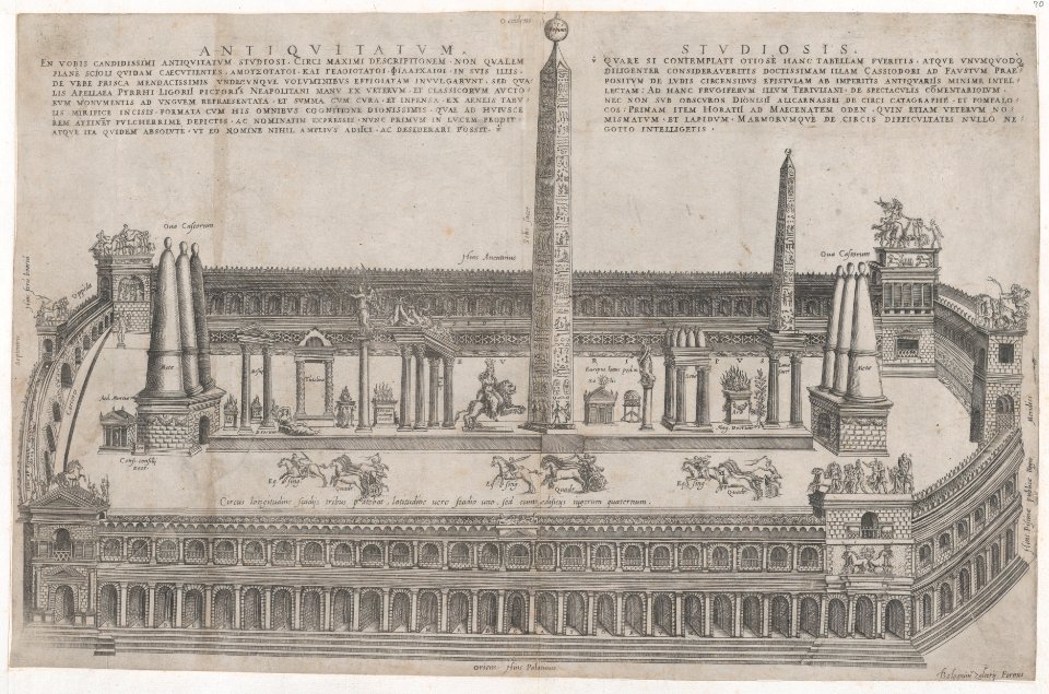 Speculum Romanae Magnificentiae- Circus Maximus MET DP870464