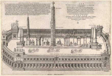 Speculum Romanae Magnificentiae- Circus Maximus MET DP834045