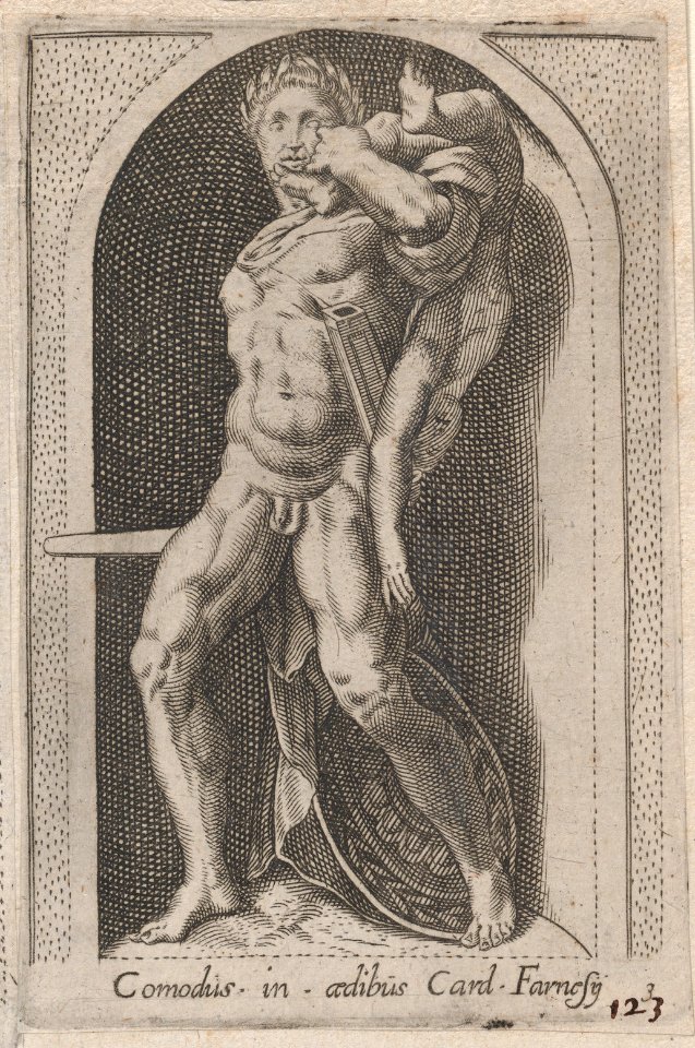 Speculum Romanae Magnificentiae: Comodus (Comodus in aedibus Card. Farnesij)