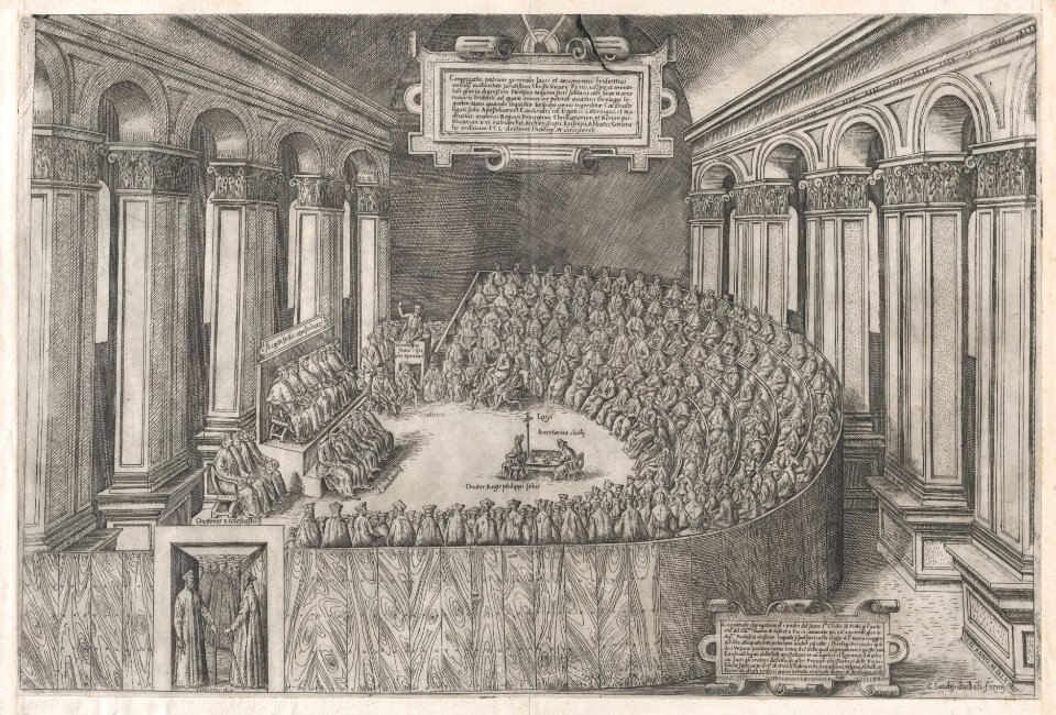 Speculum Romanae Magnificentiae- Council of Trent MET DP870778