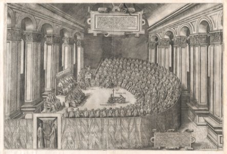 Speculum Romanae Magnificentiae- Council of Trent MET DP870778