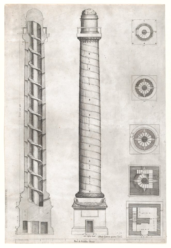 Speculum Romanae Magnificentiae- Column of Trajan MET DP870480