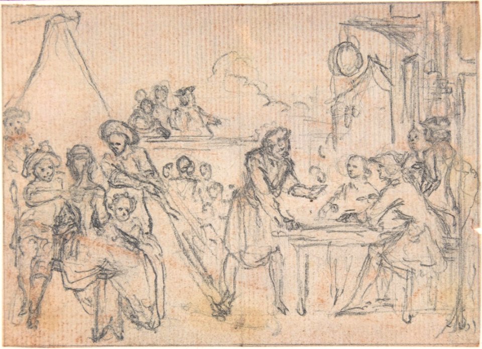 Study for an Engraving of "Songs in the Opera of Flora" MET DP806557