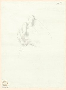 Study for the hands in the Portrait of Edward D. Adams MET DP877178