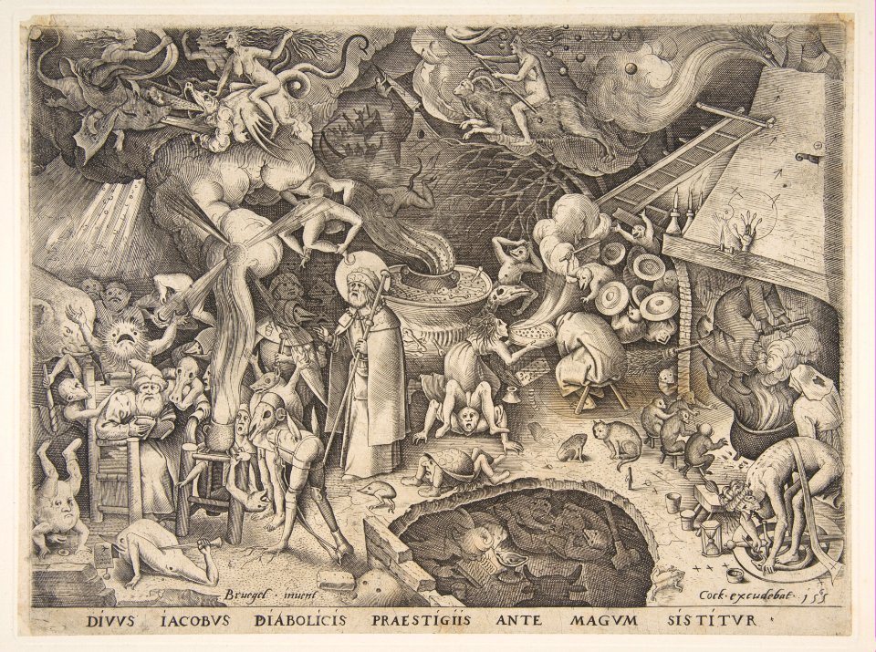 St. James and the Magician Hermogenes from The Story of the Magician Hermogenes MET DP818255