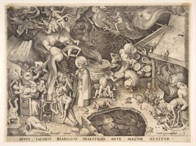 St. James and the Magician Hermogenes from The Story of the Magician Hermogenes MET DP818255