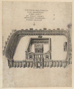 Speculum Romanae Magnificentiae- Castrum MET DP870086