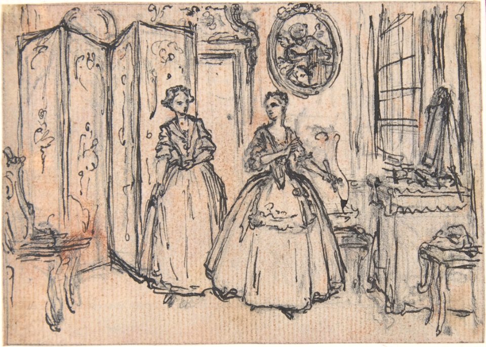 Study for an Engraving of "Songs in the Opera of Flora" MET DP806554