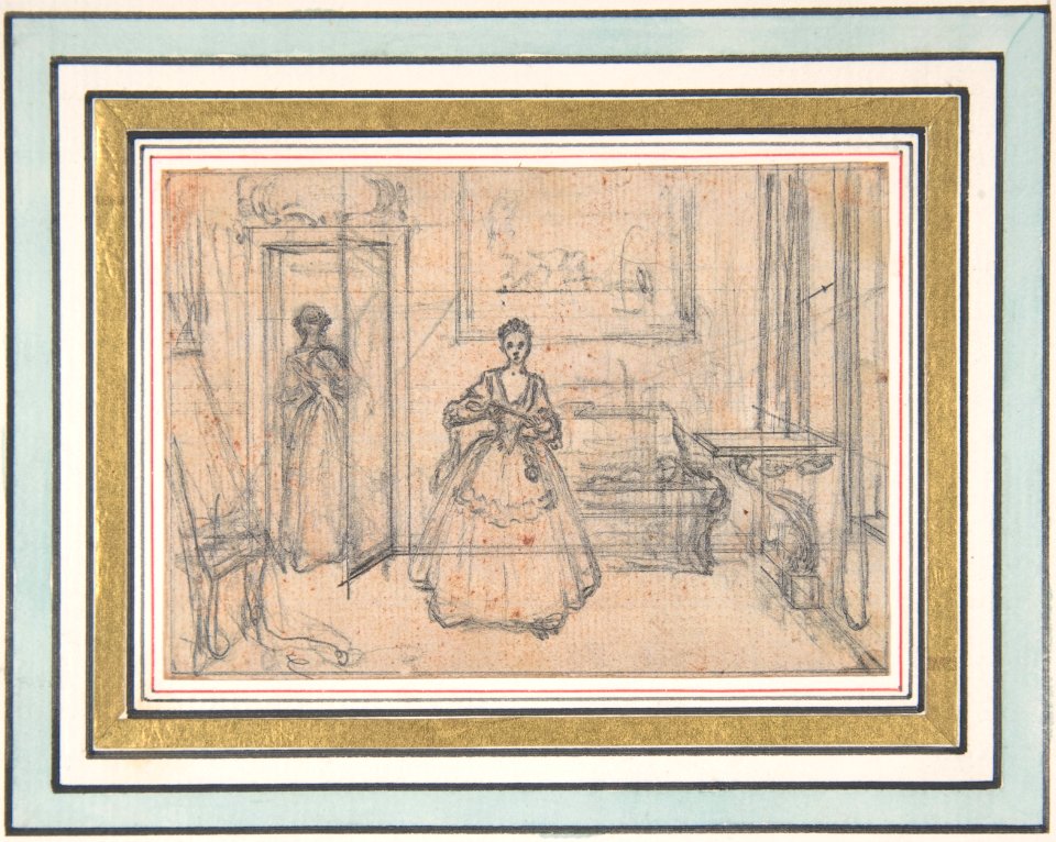 Study for an Engraving of "Songs in the Opera of Flora" MET DP806549