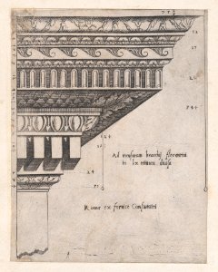 Speculum Romanae Magnificentiae- Cornice MET DP870164