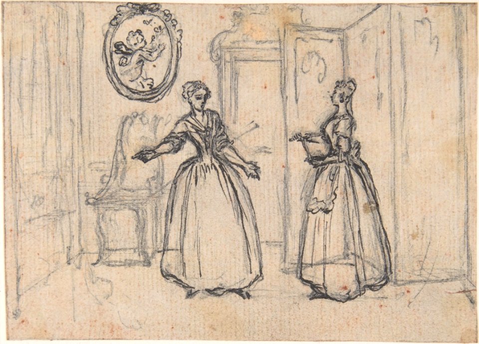 Study for an Engraving of "Songs in the Opera of Flora" MET DP806553