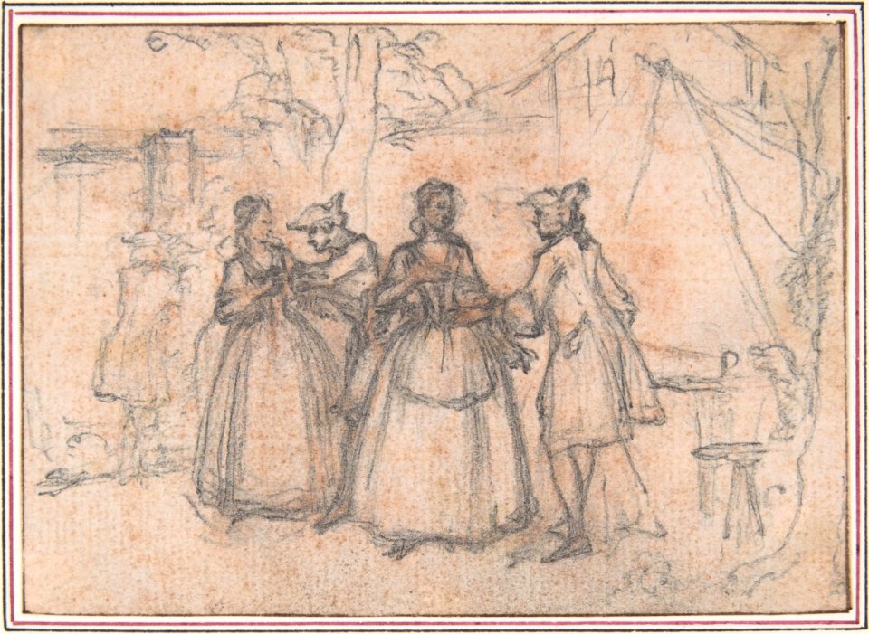 Study for an Engraving of "Songs in the Opera of Flora" MET DP806574