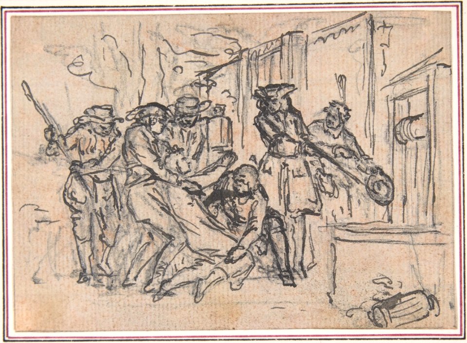 Study for an Engraving of "Songs in the Opera of Flora" MET DP806552