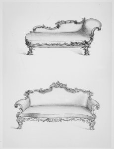 Specimens of Furniture in the Elizabethan & Louis Quatorze Styles. Adapted for Modern Imitation MET MM89899
