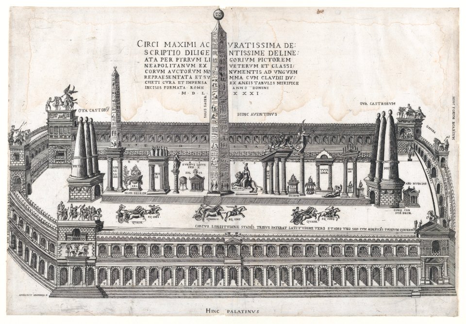 Speculum Romanae Magnificentiae- Circus Maximus MET DP870465