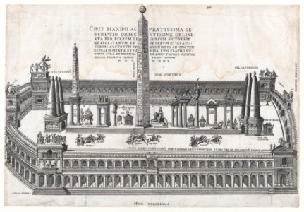 Speculum Romanae Magnificentiae- Circus Maximus MET DP870465