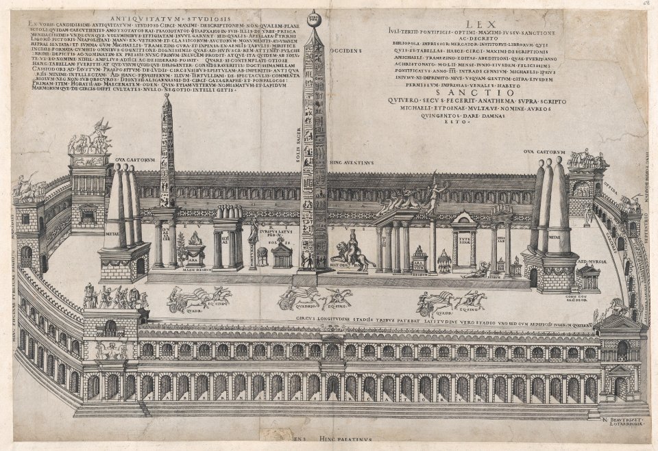 Speculum Romanae Magnificentiae- Circus Maximus MET DP870462