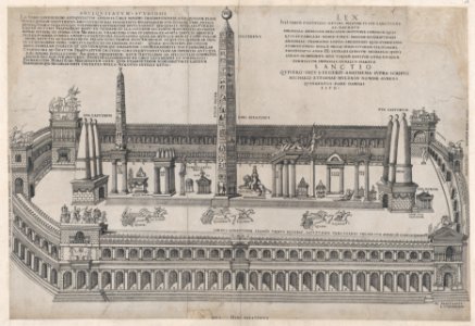 Speculum Romanae Magnificentiae- Circus Maximus MET DP870462