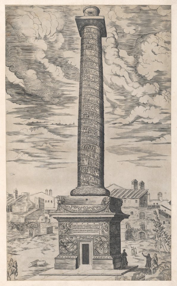 Speculum Romanae Magnificentiae- Column of Trajan MET DP870471