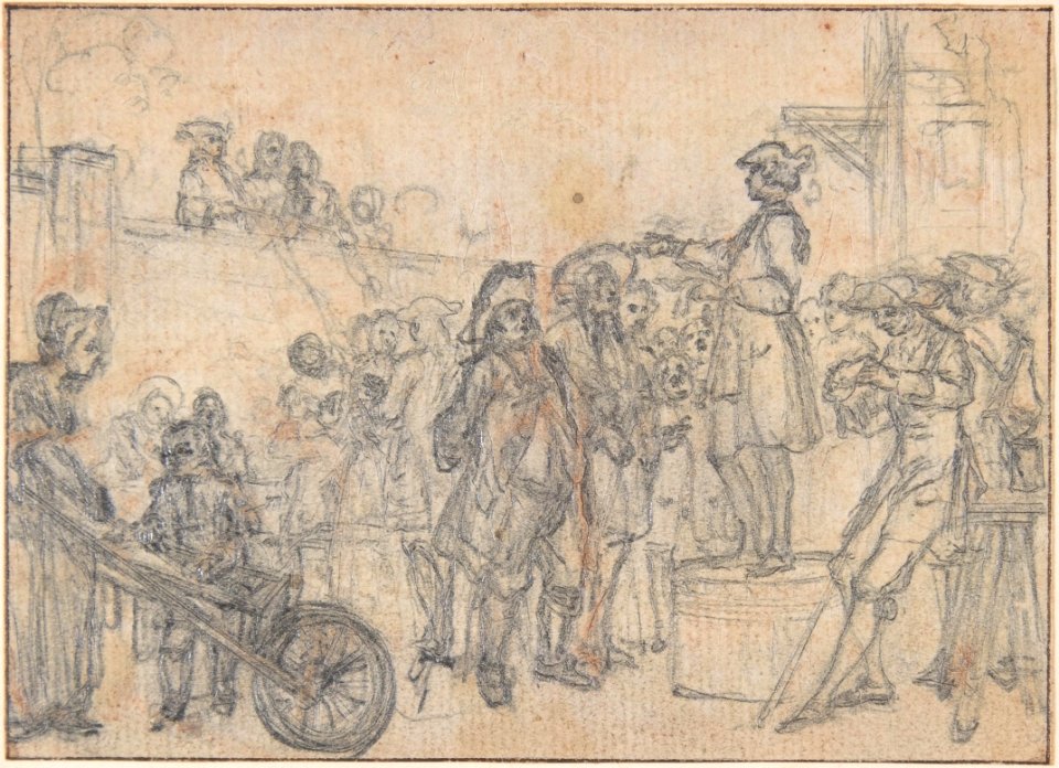 Study for an Engraving of "Songs in the Opera of Flora" MET DP806555