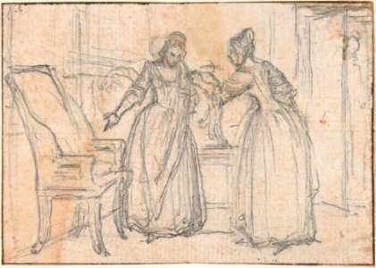 Study for an Engraving of "Songs in the Opera of Flora" MET DP806578