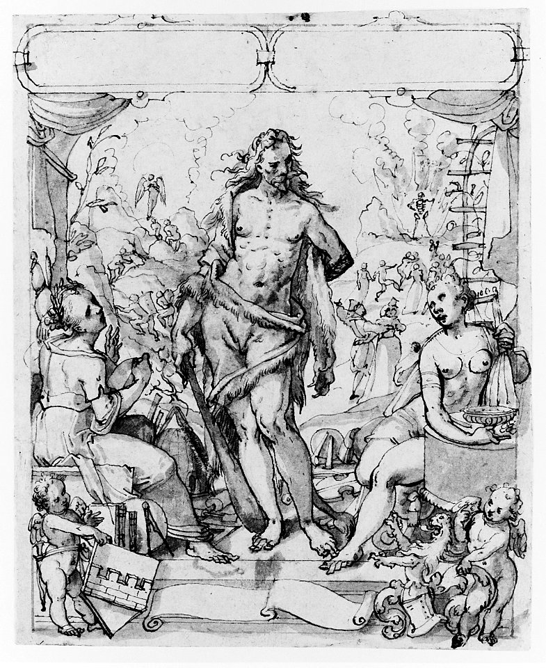 Study for a Stained Glass Window MET 261460