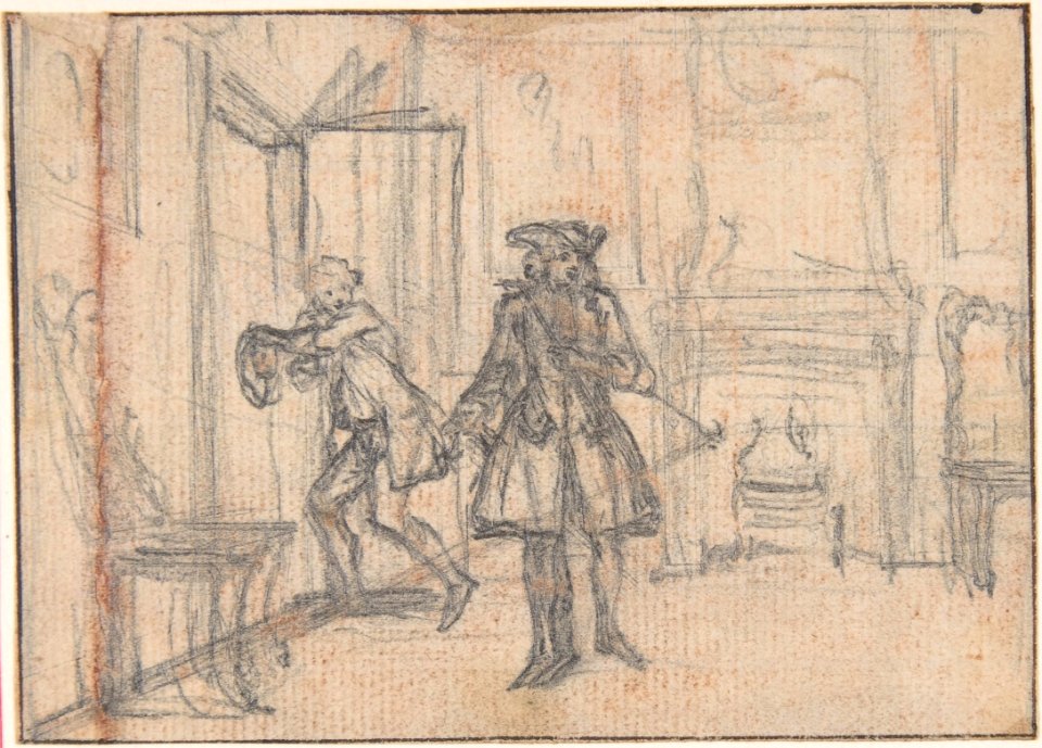 Study for an Engraving of "Songs of the Opera of Flora" MET DP806556