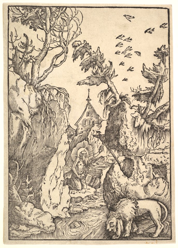 St. Jerome in the Desert MET DP826606