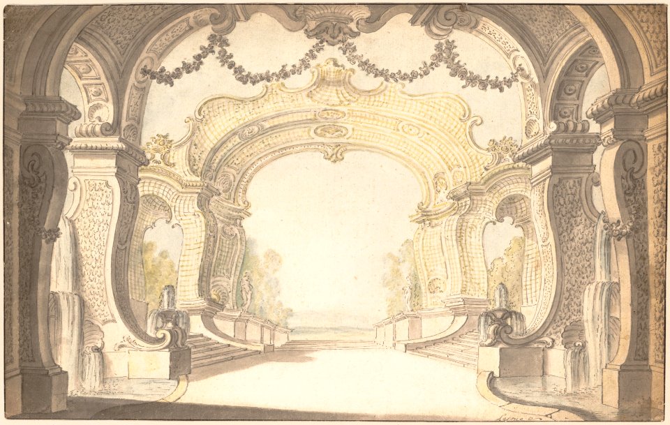 Study for a Stage Set MET DP155122
